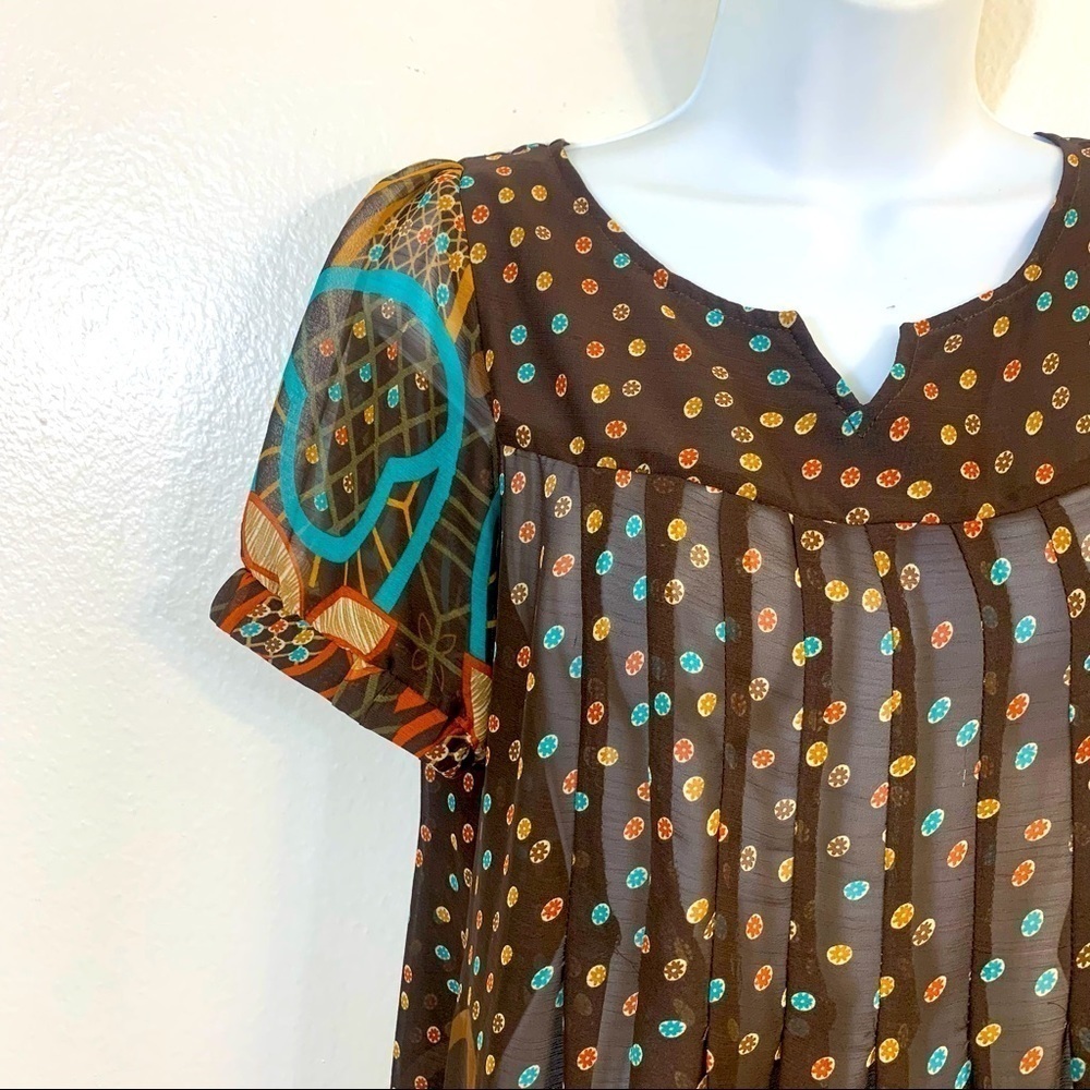 POOKIE & SEBASTIAN BABYDOLL DRESS - Picture 3 of 6